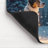 Holiday Hound Tangle Mousepad (Ecke)