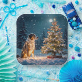 Holiday Hound Tangle Pappteller (Party)