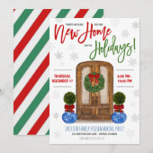 Holiday Housewarming Party Einladung (Vorne/Hinten)
