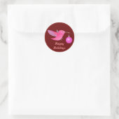Holiday Hummingbird Sticker (Tasche)