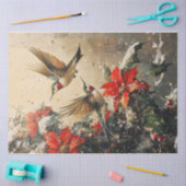 Holiday Hummingbirds Seidenpapier (Basteln)