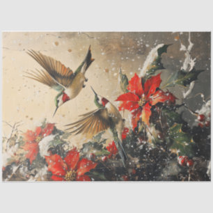 Holiday Hummingbirds Seidenpapier