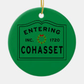 Holiday Inn Cohasset MA Keramik Ornam Keramik Ornament (Vorne)