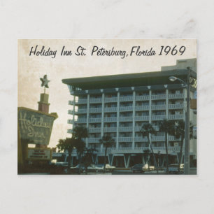 Holiday Inn St. Petersburg Florida 1969 Postkarte