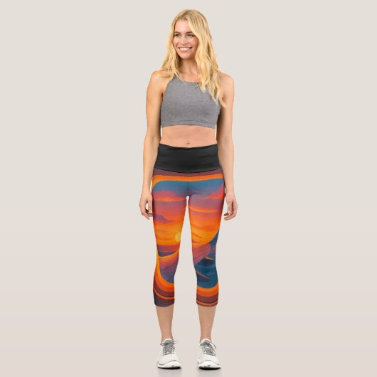 Holiday is capri leggings (Vorderseite)