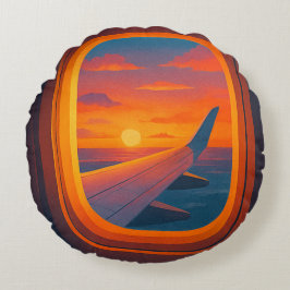 Holiday is rundes kissen