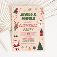 Holiday Jingle und Mingle Niedliches Party zu Weih