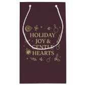 Holiday Joy Geschenktasche Kleine Geschenktüte (Rückseite)