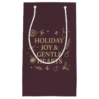 Holiday Joy Geschenktasche Kleine Geschenktüte