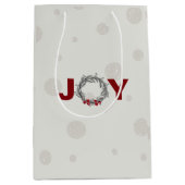 HOLIDAY JOY Gift Medium Gift Bag Mittlere Geschenktüte (Vorderseite)