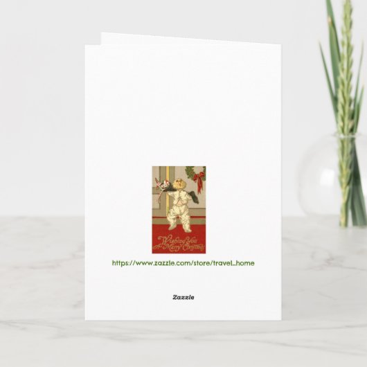 Holiday Joy Karte (Rückseite)