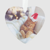 Holiday Joy Modernes & Minimales Foto mit mehreren Ornament (Rückseite)