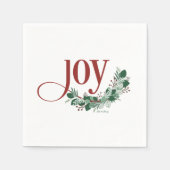 Holiday Joy Napkins Serviette (Vorderseite)