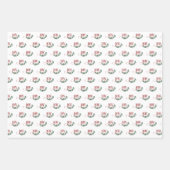 Holiday Joy Wrapping Paper Sheets Geschenkpapier Set (Vorderseite 3)