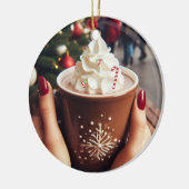 Holiday Kakao mit Whip Keramik Ornament (Links)