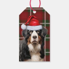 Holiday Kariert Bernese Mountain Dog Lover Weihnac Geschenkanhänger