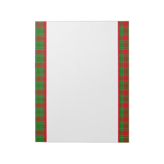 Holiday Kariert Notepad Notizblock (Rotiert)