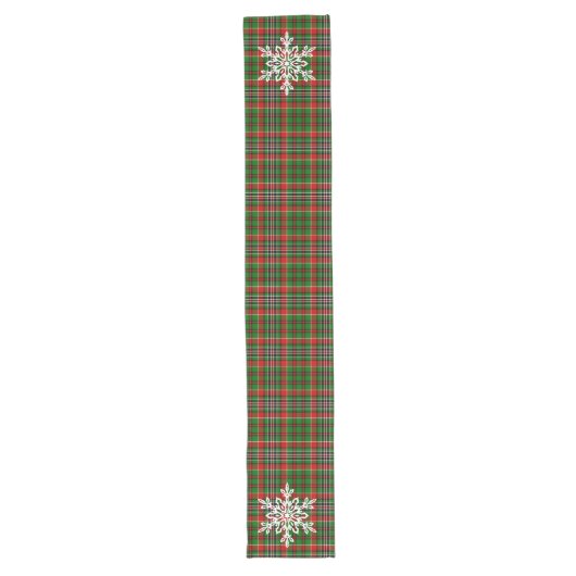 Holiday Kariert Table Runner Großer Tischläufer (Vorderseite)