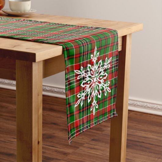 Holiday Kariert Table Runner Großer Tischläufer (Beispiel)