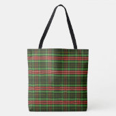 Holiday Kariert Tote Bag Tasche (Vorderseite)