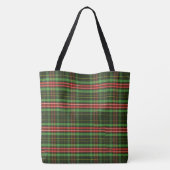 Holiday Kariert Tote Bag Tasche (Rückseite)