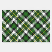 Holiday Karierte Geschenkwrake Rot Grün Gelb Geschenkpapier Set (Vorderseite 2)