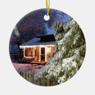 Holiday Keramik Ornament