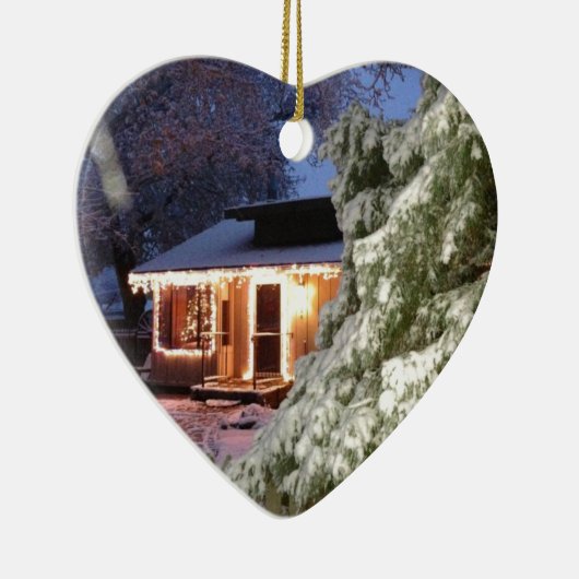 Holiday Keramik Ornament (Rechts)