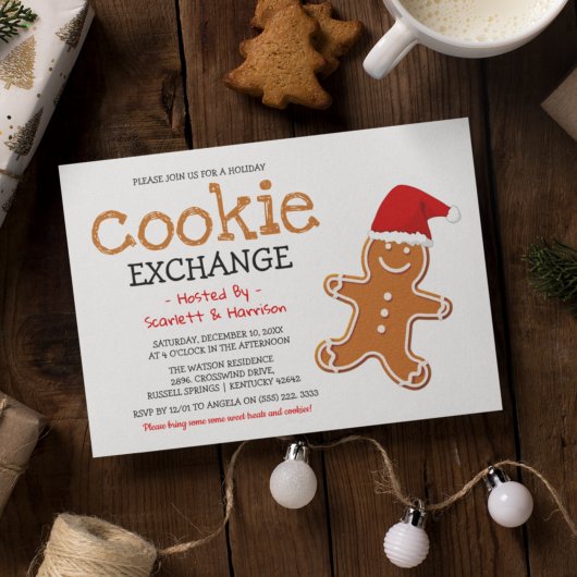 Holiday Kids Cookie Exchange | Weihnachten Einladung