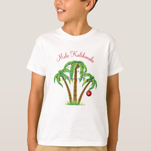 Holiday Kid's Shirt Mele Kalikimaka (Vorderseite)