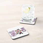 Holiday Kiss  Getränkeuntersetzer (Rechte Seite)