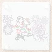 Holiday Kiss Glasuntersetzer (Rückseite)