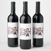 Holiday Kiss  Weinetikett (Flaschen)