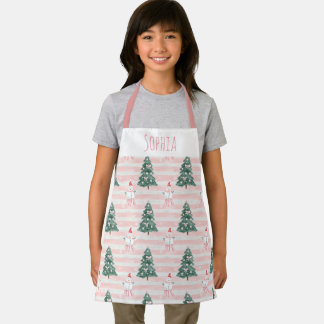 Holiday Kitchen Apron for Children Christmas Gift Schürze