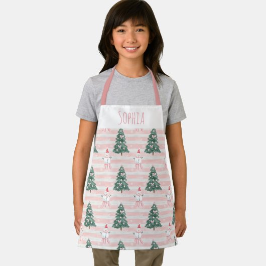 Holiday Kitchen Apron for Children Christmas Gift Schürze (Insitu)