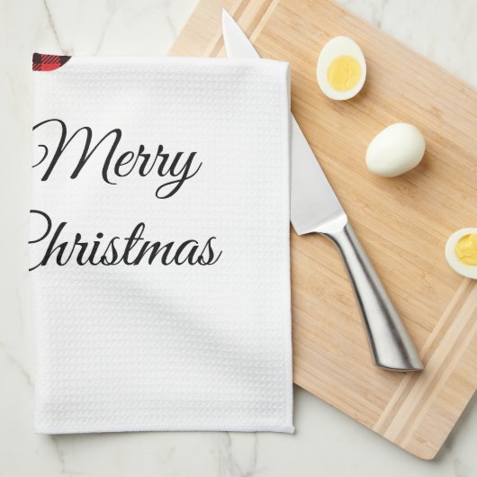 Holiday Kitchen Towel Deer Geschirrtuch (Viertel Falte)