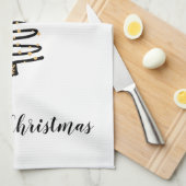 Holiday Kitchen Towel Trees Geschirrtuch (Viertel Falte)