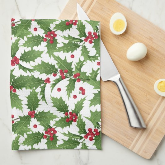 Holiday Kitchtuch Geschirrtuch (Viertel Falte)