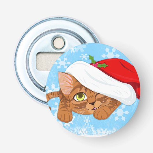Holiday Kitten Flaschenöffner (Vorderseite)