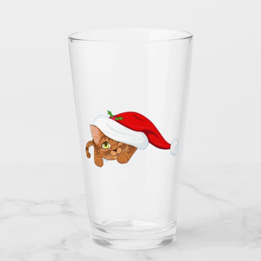 Holiday Kitten Glas (Vorderseite)