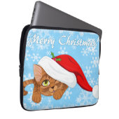 Holiday Kitten Laptopschutzhülle (Vorne Rechts)