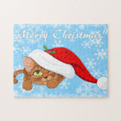 Holiday Kitten Puzzle (Horizontal)