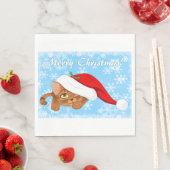 Holiday Kitten Serviette (Beispiel)
