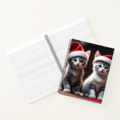 Holiday Kitten Spiral Notebook Notizblock (Innenseite)