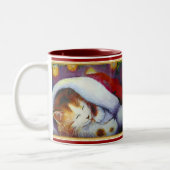 Holiday Kitty Zweifarbige Tasse (Links)