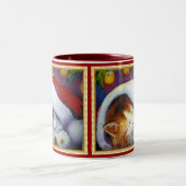 Holiday Kitty Zweifarbige Tasse (Mittel)