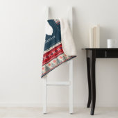 Holiday Knittern Muster Weihnachten Personalisiert Sherpadecke (Beispiel)