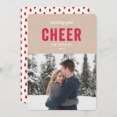 Holiday Kraft Feiertagskarte (Vorne/Hinten)