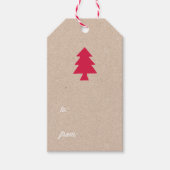 Holiday Kraft Geschenkanhänger (Vorderseite)