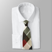 Holiday Lakeland Terrier Red Green Karierte Weihna Krawatte (Gebunden)